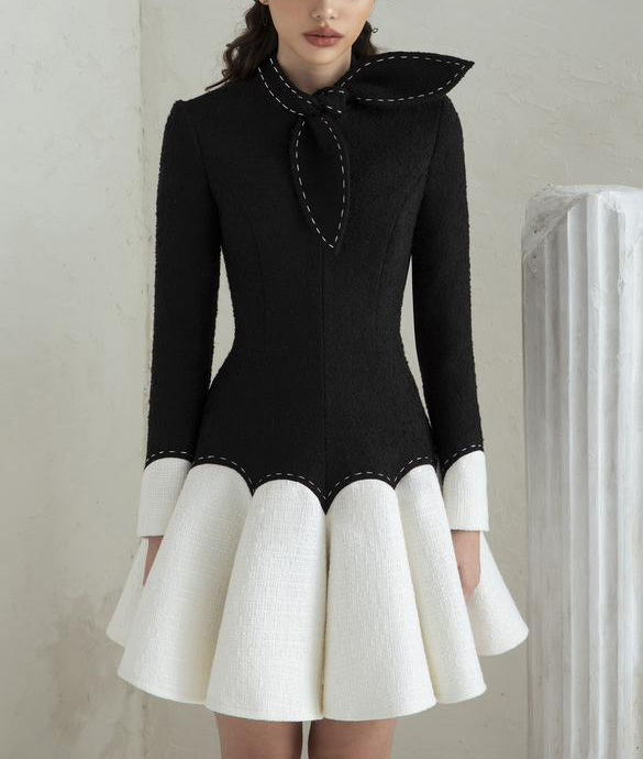 Formal Dress Female - 테일러 샵 리틀 블랙 드레스 블랙