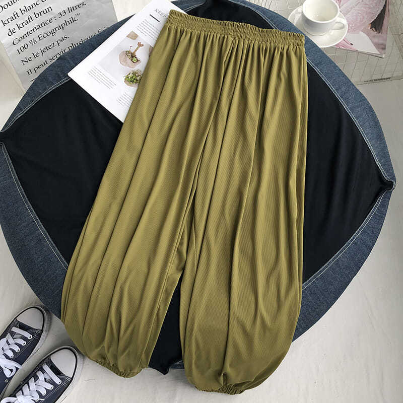 Women'S Formal Wear Pants - 플러스 사이즈 6XL 150KG 여름 얇은