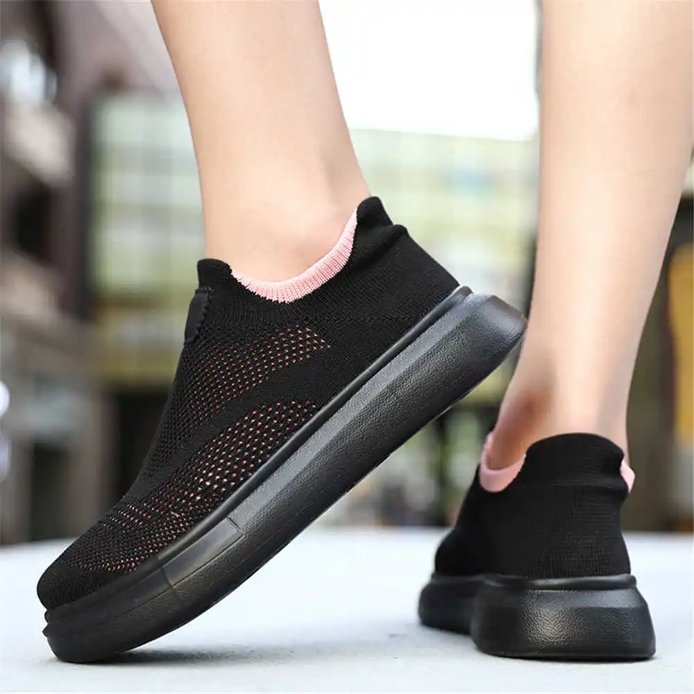 Formal Wear Women'S Loafers - 여성용 플랫폼 스타킹 다크 브라운 신발,