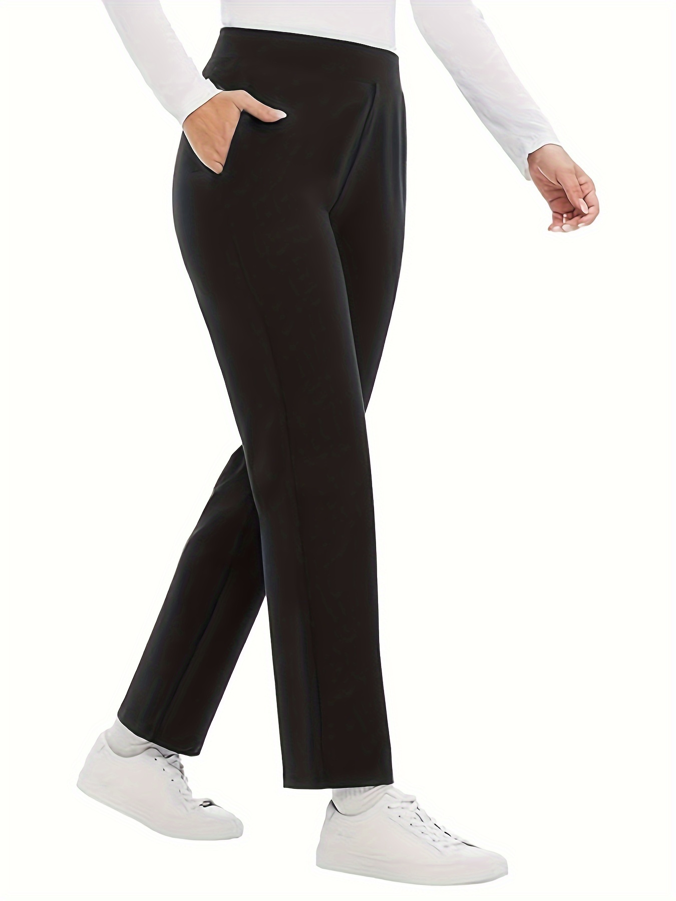 봄과 가을 새로운 여성 플러스 사이즈 비즈니스 정장 니 - Women'S Formal Wear Pants 리뷰 및 가격