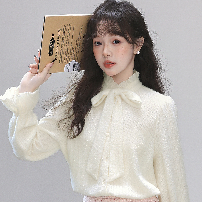 긴 소매 셔츠 여성 새틴 버튼 다운 슬림 피트 칼라 중 - Women Formal Blouses For Evening Wear 리뷰 및 가격