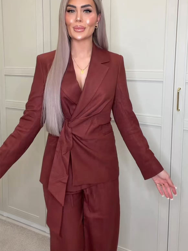패션 오피스룩 여성 블레이저 팬츠 수트 우아한 포멀 슬 - Women'S Formal Wear Pants 리뷰 및 가격