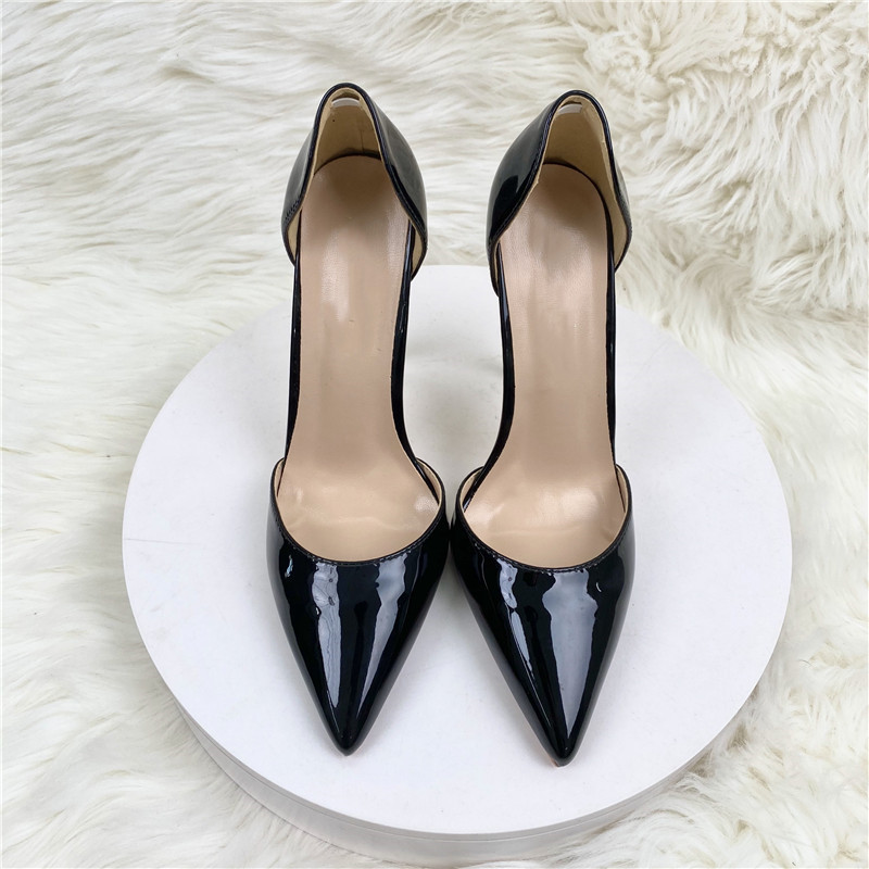 Heelgoo 여성 블랙 특허 D' Orsay 뾰족한  - Female Formal Wear 리뷰 및 가격