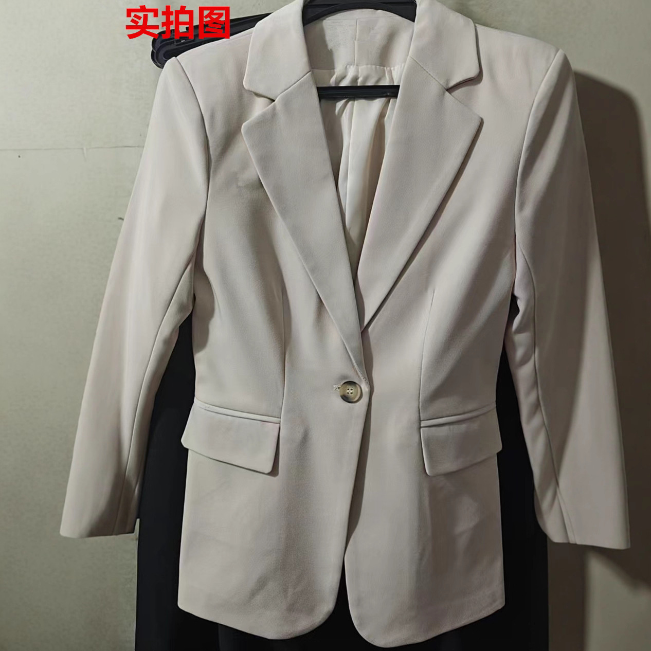 오피스 레이디 블레이저 여성 재킷 긴 소매 싱글 버튼  - Women Formal Wear With Black Blazer 리뷰 및 가격