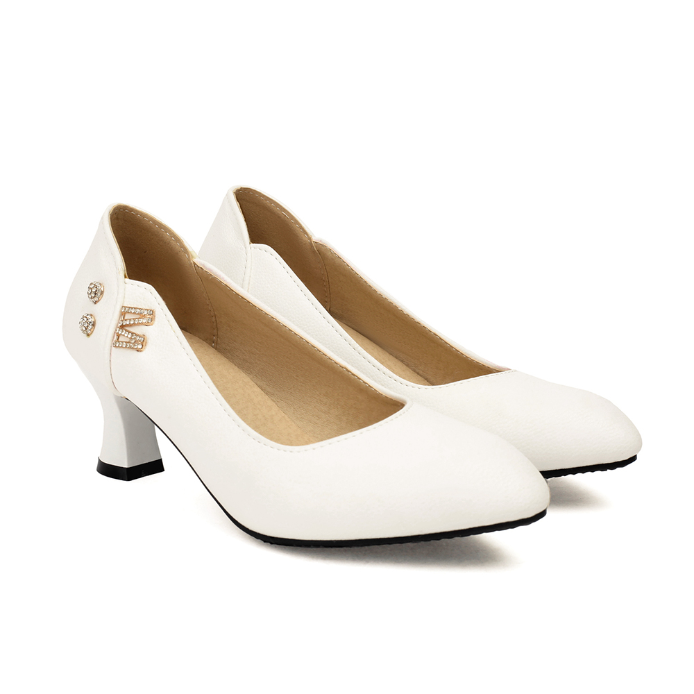 가을 성숙한 여성용 펌프스 5cm 키튼힐 오버사이즈 여 - Women Formal Office Wear Shoes 리뷰 및 가격