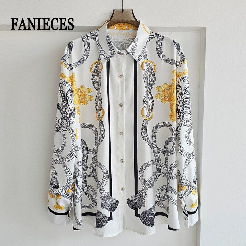 S-4XL 여성용 새틴 셔츠 여름 긴팔 라펠 버튼업 실 - Silk Blouse Button 리뷰 및 가격