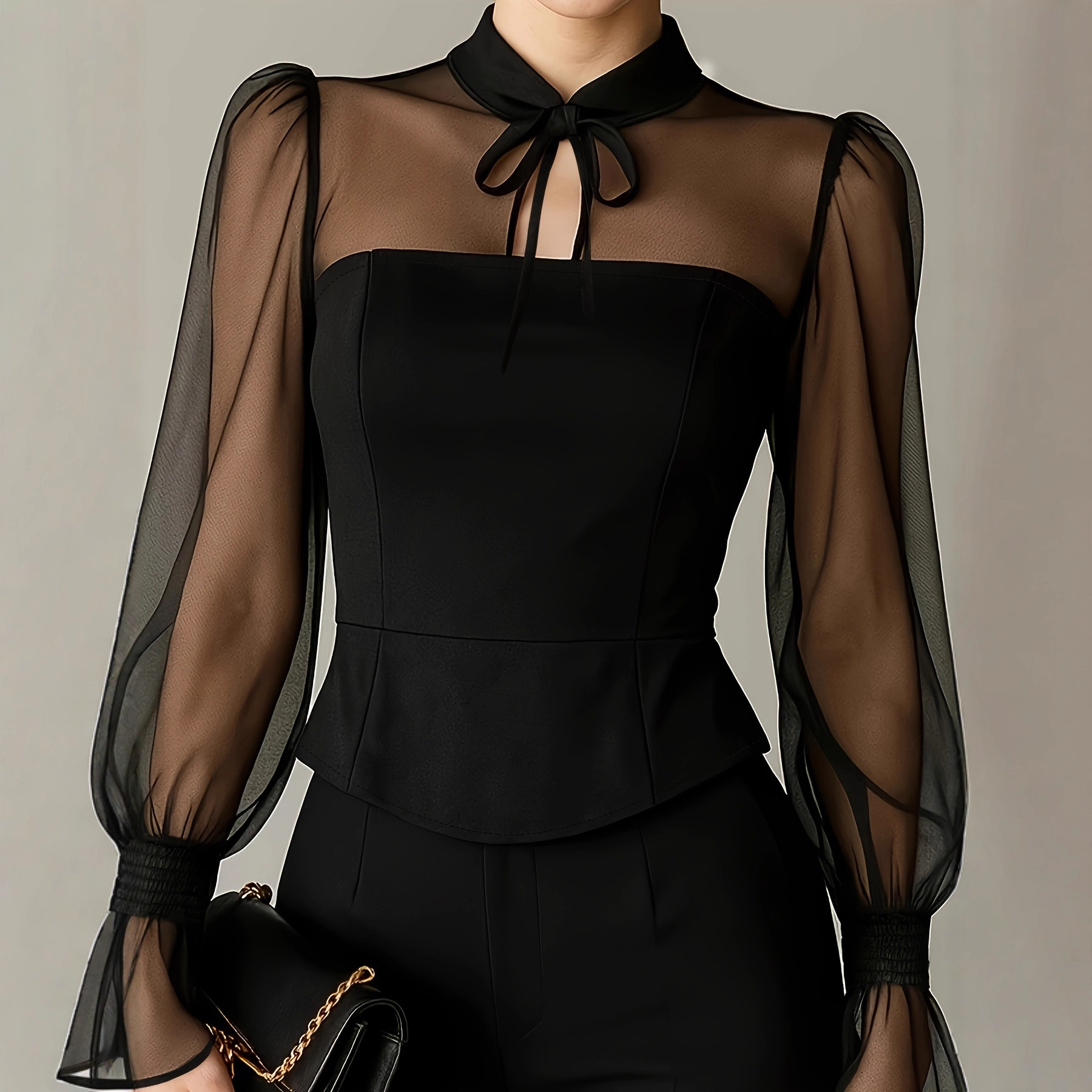 여성용 우아한 퍼프 소매 블라우스 2026 봄 패션 타 - Women Formal Blouses For Evening Wear 리뷰 및 가격