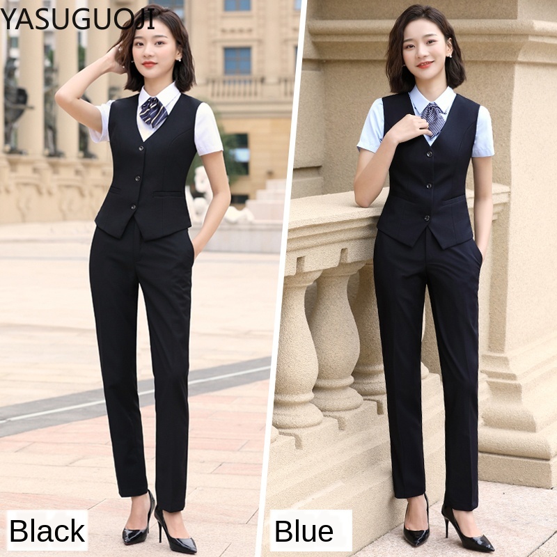 YASUGUOJI 우아한 패션 여성 조끼 작업복, 슬림 - Women'S Formal Wear Plus Size 리뷰 및 가격