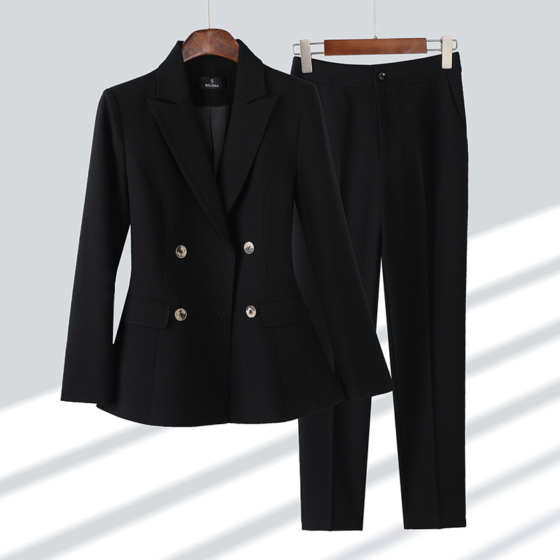 패션 여성 정장 정식 여성 오피스 비즈니스 웨어 블레이 - Women Formal Wear With Black Blazer 리뷰 및 가격
