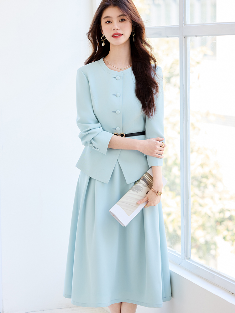 하이 스트리트 패션 여성 정장 블레이저 스커트 수트 블 - Women Formal Wear With Black Blazer 리뷰 및 가격