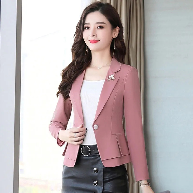 여성용 레드 그린 베이지 블랙 솔리드 여성 비즈니스 워 - Women Formal Wear With Black Blazer 리뷰 및 가격