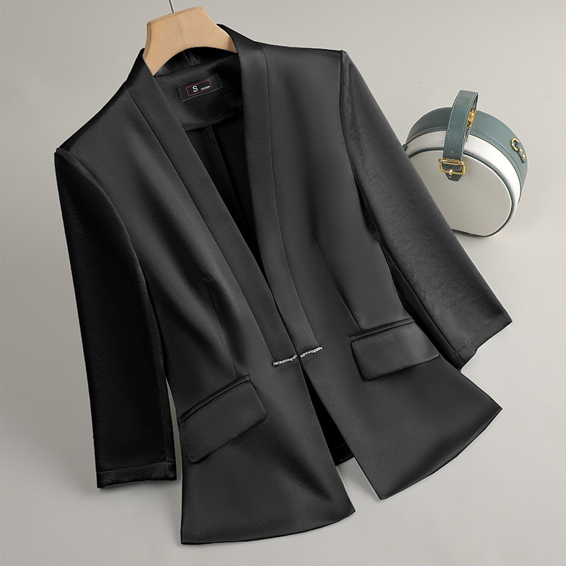전문 여성 블랙 화이트 블루 블레이저 새로운 봄 여름  - Women Formal Wear With Black Blazer 리뷰 및 가격
