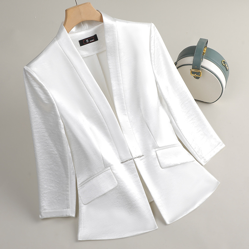 전문 여성 블랙 화이트 블루 블레이저 새로운 봄 여름  - Women Formal Wear With Black Blazer 리뷰 및 가격