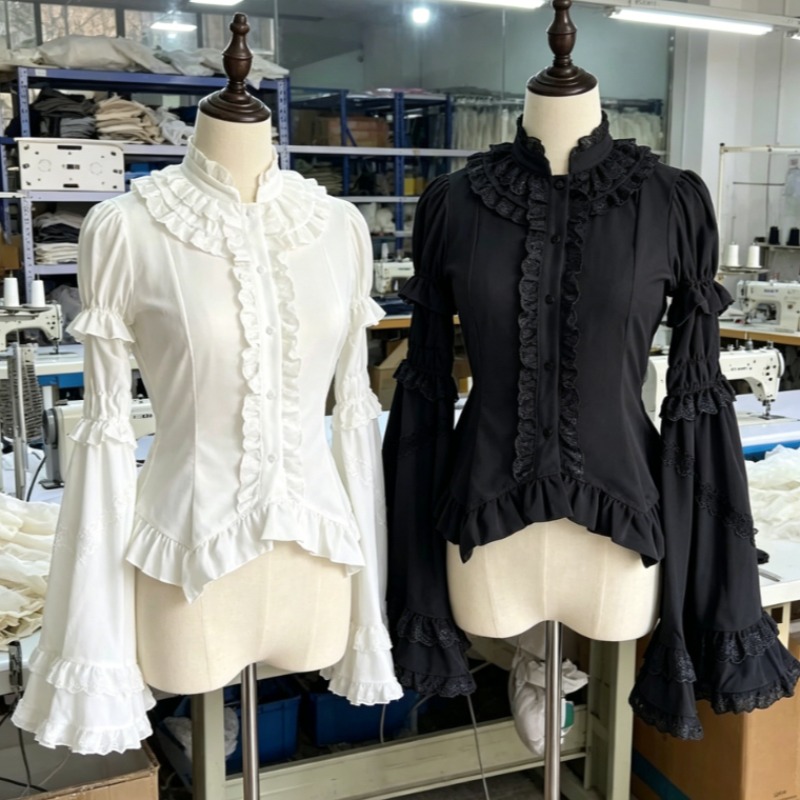 2026 일본 카와이 로리타 블라우스 여성 하라주쿠 스 - Women Formal Blouses For Evening Wear 리뷰 및 가격